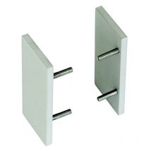 Embouts pour rail et cache rail expert - Hauteur : 85 mm - Pour rail : Fixation plafond - arlu