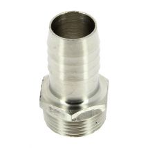 Fauquet - Embout cannelé inox usiné Ø20 mâle 3/4