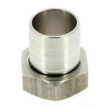 Fauquet - Embout cannelé inox usiné Ø33 femelle 1'1/4