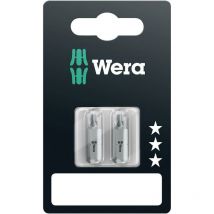 Wera - Embout cruciforme ph 1, ph 2, ph 3 05073307001 Acier à outils extra-rigide Forme (embouts): d 6.3 3 pc(s) C98832
