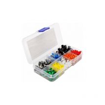Embout de Cablage, 400 Pcs 0.5-6MM2 Assortiment D'embouts de Cable, 8 Taillesembouts de Cable Pour les électriciens Meubles Armoires de Distribution