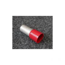 Embout De Cablage Isolé Rouge L44mm Pour Fil 95mm² Max Ø 14.7mm Broche 25mm Ferrule (à L'Unité)