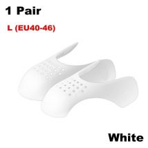 Fei Yu - Embout de chaussure pour chaussures, extensible, anti-plis, anti-plis, pour baskets, protection des orteils, protection des plis de sport