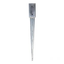 Biacchi - Embout de fixation en métal, 71x71 mm, support et support de poteau