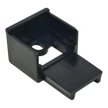Embout de profil led - Décor : Noir mat Vokil