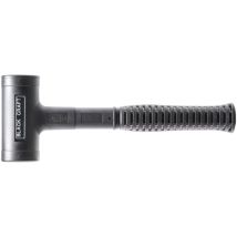 Marteau À Panne Noirecraft, Longueur Totale 300 Mm, Diamètre De La Tête 40 Mm, Sans Rebond