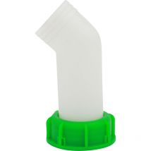 Otto ibc Raccord d'évacuation 2 pièces Accessoires pour cuve ibc plastique blanc - Graf