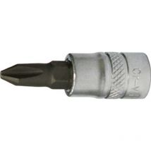 Embout de vissage 1/4'' pour vis cruciforme ph, Dimensions : ph 2, Long. 30 mm