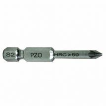 Fischer Darex - Embout de vissage standard 50mm, Pozidriv (x2) Empreinte: PZ3