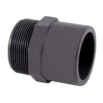 Raccord pvc pression - Embout fileté simple pvc pression mixte fm Ø50-1''
