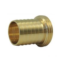 Embout male cannelé - fileté male en laiton ø a: 1/2'' ø b: 12/12.5mm
