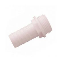 Embout mâle cannelé polyamide - Filetage: 33 x 42 - ø tuyau mm: 35