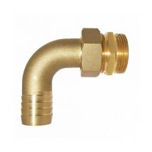 Boutté - Embout mâle coudé démontable laiton Filetage: 33x42 - ø tuyau mm: 30