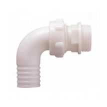 Embout mâle coudé démontable polyamide - Filetage: 26 x 34 - ø tuyau mm: 25