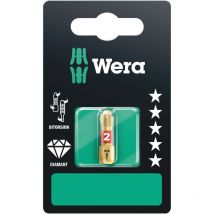 Wera - Embout cruciforme ph 2 05073333001 Acier à outils revêtement diamanté, allié Forme (embouts): d 6.3 1 pc(s)