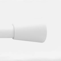 Boulet - Embout Pommeau En Bois Blanc Ø28mm Pour Barre À Rideaux