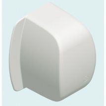Embout - pour goulotte de climatisation - 120 x 75 mm - blanc Iboco 06836