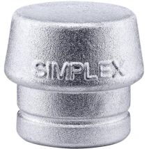 Erwin Halder Kg - halder 3209.050 - Bouche de rechange métal doux argent Simplex ø 50 mm