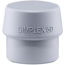 Insert de frappe halder halder pour marteau de protection simplex, ø 50 mm, TPE-mid