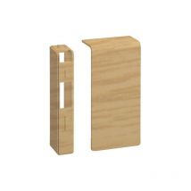 Embout pour plinthe SL20080 chêne Hager SL200806D5