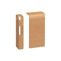 Embout pour plinthe SL20080 hêtre Hager SL200806D2