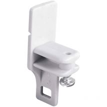 Embout pour rail aluminium blanc (boîte 50 unités)