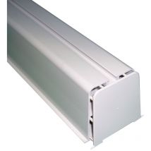 Mc Distribution - Embout pour support de climatisation pvc ivoire