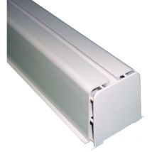 Tapa final para soporte de aire acondicionado pvc marfil