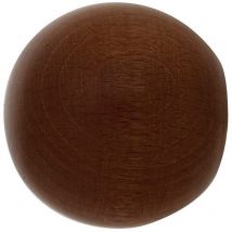 Sphère terminale en bois 20x40 mm. Noyer