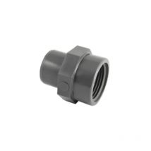 Embout pvc pression à coller mâle 25 mm, femelle à visser 26x34