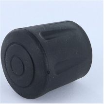 Embout rond envellopant caoutchouc vulcanisé Noir Pour Tube 40A42-10 pièces