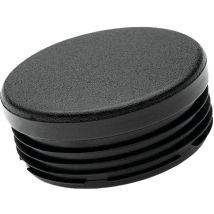 Embout interieur rond plastique 35MM noir Fortaps 20-35