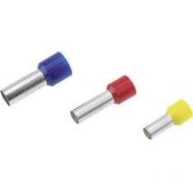 Embout simple dextrémité de câble Cimco 18 1001 0.75 MM² x 10 mm partiellement isolé bleu 100 pc(s)