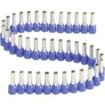 Vogt Verbindungstechnik - Embout Simple D'Extrémité De Câble 460508.00050 2.5 Mm² X 8 Mm Partiellement Isolé Bleu 50 Pc(s) D27771