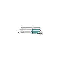 Embout simple d'extrémité de câble Weidmüller H6,0/20D ge 9019220000 6 mm² x 12 mm partiellement isolé jaune 100 pc(s) Y05967