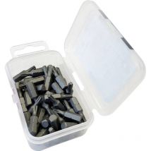 50 pc(s) t 10 Embout 6 pans Toolcraft Acier S2