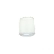 Embout rond 'CNT10' en flexiglass transparent Ø3x3,5cm (25 unités) Micel