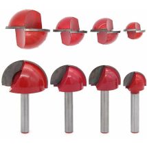 Embouts à fente 4 pcs. 6 mm core box bits Round slotting bit tool 16 mm/22 mm/25 mm/32 mm (not original part)