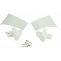 Embouts barre de charge droit et gauche pour stores 5003 Thule Coloris - Blanc