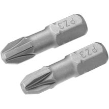Embouts De Tournevis - Torsion Pozidriv Pz3 / 25 (2 Pcs.)