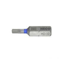 Heco Schrauben - Embouts Empreinte Heco-Drive HD-10 l 25 mm - Blister de 10 - 57093