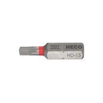 Heco Schrauben - Embouts Empreinte Heco-Drive HD-15 l 25 mm - Blister de 10 - 57094