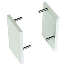 Embouts pour rail et cache rail expert - Hauteur : 64 mm - Pour rail : Fixation murale Arlu
