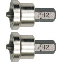 Vorel - 4 x PH2 embouts pour cloison sèche