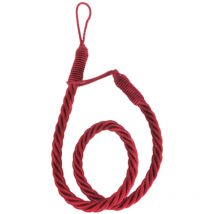 Cordon - Embrasse rideau textile Coloris - Bordeaux