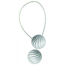 Nino - Embrasse rideau magnétique sans perçage Coloris - Alu