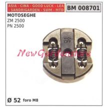 Embrayage Complet Cina Zm 2500 Pn 2500 Moteur Tronçonneuse Ø 52 Trou M8 008701