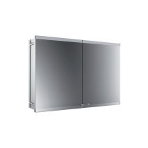 Emco - evo Lichtspiegelschrank, Unterputzmodell, 2 Türen, 1000 mm,