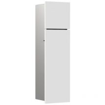 Emco - Module wc asis pure encastré, butée droite 600mm blanc alpin