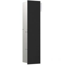asis pure WC-Modul – Unterputzmontage – Edelstahl – 170 x 150 x 730 mm